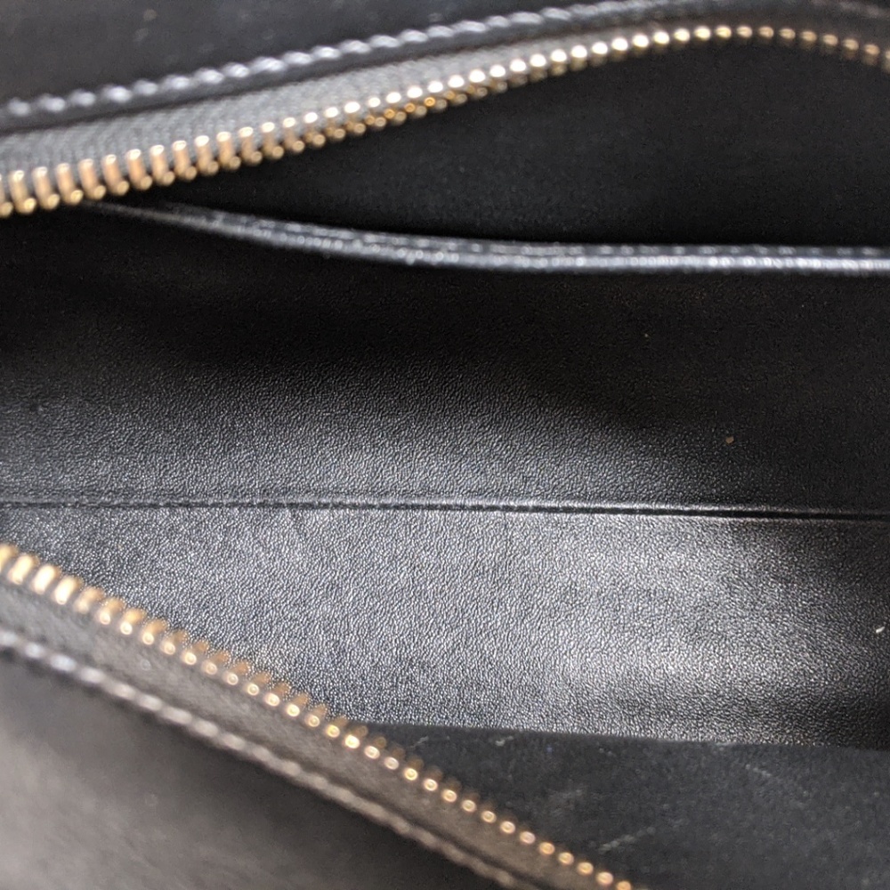 SOLD Saint Laurent Baby Black Cabas Satchel - Picture 4 of 6